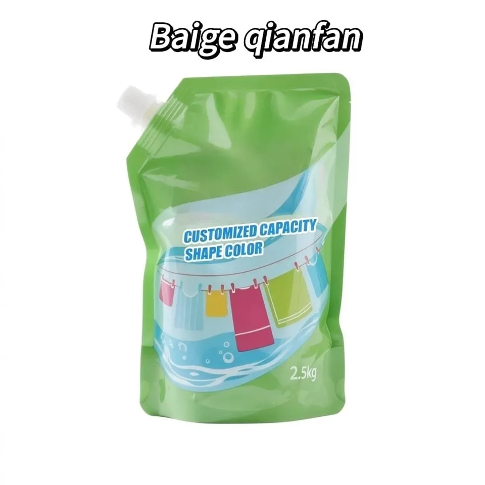 Bosses d'embalatge de productes de neteja