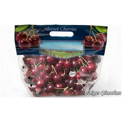 Bossa de plàstic de cirera