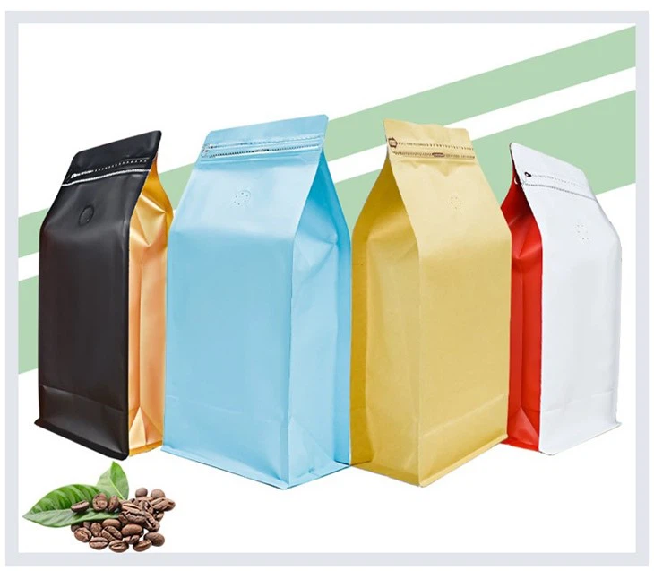 Bosses de paper kraft laminat amb cremallera