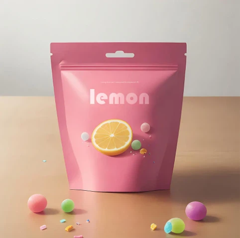 Bossa d'aliments de plàstic popular Bossa de plàstic amb cremallera Embalatge de patró personalitzat Bosses d'aliments de plàstic