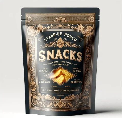 Bossa de peu que es pot tornar a segellar Embalatge d'aliments Bossa de paper d'alumini de nou de llaminadures Bossa de segellat tèrmic amb cremallera